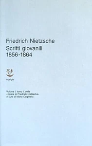 NIETZSCHE FRIEDRICH YOUTH WRITINGS 1856- 1869 1998- 2001 Adelphi - Picture 1 of 2