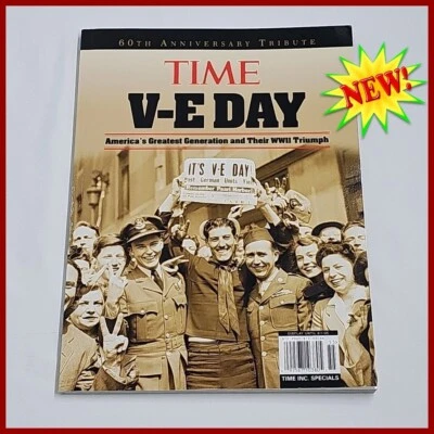 Time WWII V-E Day 60th Anniversary 2005 Magazine History Special Issue Foto 1 de 4