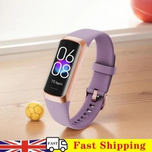 Fitness Tracker Smart Bracelet Bluetooth-compatible for Women Men (Dark Purple) - Zdjęcie 1 z 9