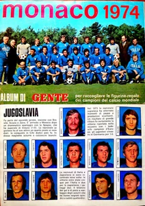 Album Figurine Calciatori Mondiali Monaco 74 Gente - Foto 1 di 1