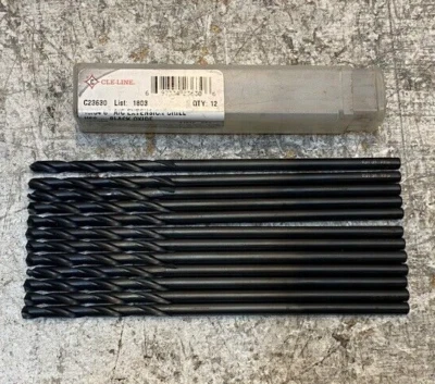 12 Quantity of Cle-Line C23630 | 13/64" x 6" AC Extension Drills 388586 (12 Qty) - Image 1 of 4