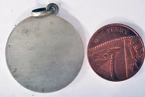 VINTAGE SOUVENIR SPANISH RELIGIOUS MEDALLION. #M9 - Picture 1 of 4