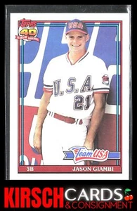 Jason Giambi 1991 Topps Traded #45T - Picture 1 of 2