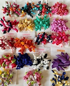 Gymboree Curly Curlies Barrettes Hair Accessories NEW - Picture 1 of 25