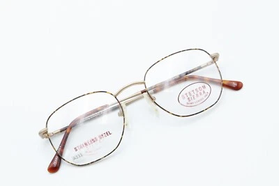 STETSON SIERRA 2 Zyloware 291 Tortoise 50-20-145 Frames Stainless Steel A331 - Image 1 of 4