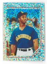 1992 Panini Sticker KEN GRIFFEY JR Foil Sparkle
