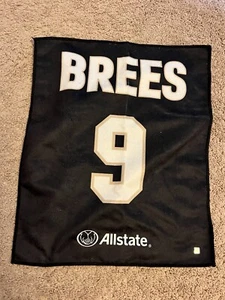 2024 DREW BREES Gameday Towel 10/17 New Orleans Saints Hall Of Fame Induction - Picture 1 of 1