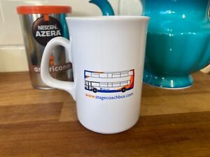 vtg stagecoach bus mug cup Advertising gift prop rare 90s 