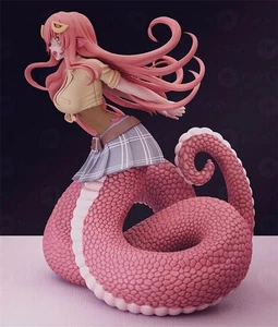 Anime Monster Musume no Iru Nichijou Miia Unpainted 1/10 Figure Statue Model - Picture 1 of 4