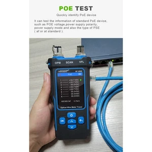 Digital-Netzwerkkabeltester PoE-Checker Optischer Kabelmessgerät-Tracer - Bild 1 von 21