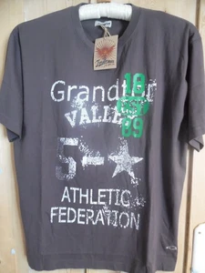 BNWT Joe Browns Men’s Light Brown 100% Cotton T-Shirt Size3 XL Chest 54 inches - Picture 1 of 7