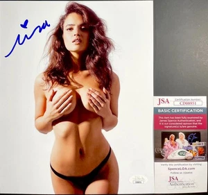 UFC Playmate Nina Marie Daniele Signed 8x10 Photo B Authentic Autograph JSA COA - Photo 1 sur 1