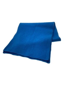 Maison Margiela Damen Schal Wolle Blau Uni Gebraucht Top Zustand US DDP - Bild 1 von 3