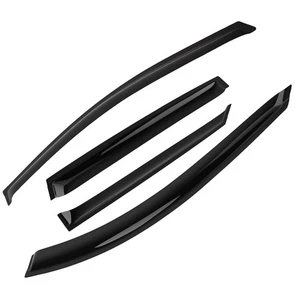 Window Visor WeatherShields For Mazda CX-3 CX3 2015-2021 4PCS Black Set - Picture 1 of 11