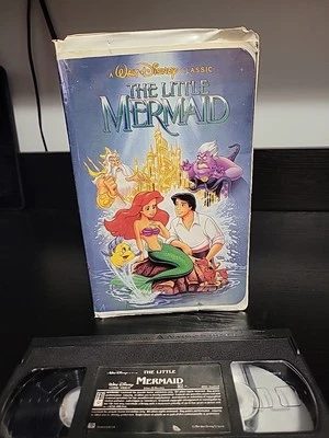 Disney The Little Mermaid (VHS, 1989, Diamond Edition) Original banned edition - Image 1 of 2