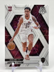 2024-25 Panini Mosaic International Jaylon Tyson RC #217 White Mosaic Prizm /25 - Picture 1 of 3