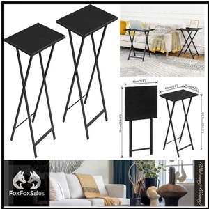 Klappbarer Industriestil Tisch | 2er Set | Plastikfüße - Bild 1 von 9