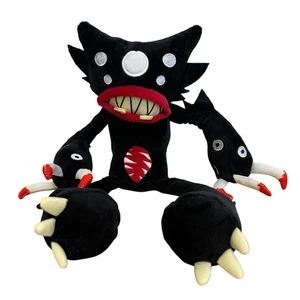 Poppy Playtime Killy Willy Plush Toy Gothic Black Huggy Wuggy Monster - Picture 1 of 10