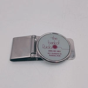 VINTAGE MONEY CLIP La Banca di Ruidoso New Mexico - Foto 1 di 8