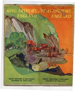 King Arthur's England Brochure Great Western & Southern Railways of England 1932 - Picture 1 of 5