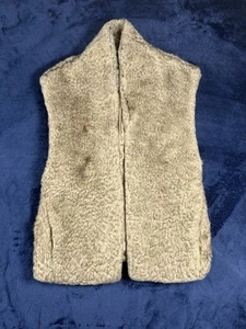 Abercrombie And Fitch Women Faux Fur Brown Vest - Picture 1 of 8