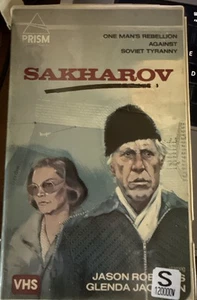 Sakharov (VHS) Rare 1984 TV movie stars Jason Robards, Glenda Jackson - Picture 1 of 1