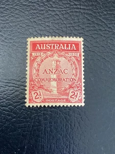 Australia 1935 Anzac 3d scarlet MH 2 - Picture 1 of 2