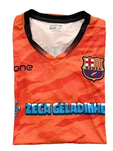 very rare Icone Barcelona Orange Jersey, Matos officially Licensed Men's Size M - Picture 1 of 13