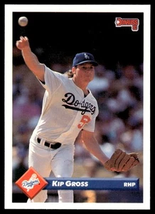 1993 Donruss Kip Gross Los Angeles Dodgers #194 - Picture 1 of 2