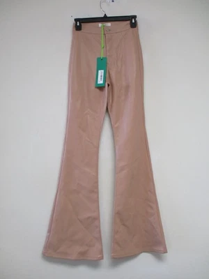 Vibrant MIU Bell Flare Pants Juniors 3 Pink Bootcut 24x32 EP1991 - Image 1 of 4