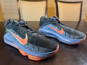 Nuevo Nike Air Zoom GT Hustle 3 Negro Naranja Tenis Zapatos Talla US 11.5 - Imagen 1 de 15