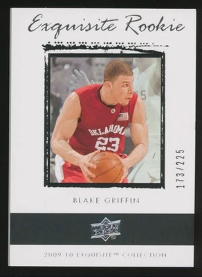 BLAKE GRIFFIN /225 RARE 2009 UD Exquisite Collection  RC Basketball Card - Image 1 of 2