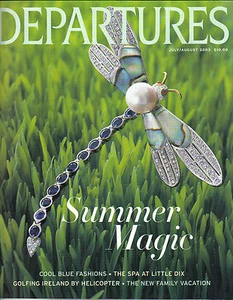 MAGAZINE ~ DEPARTURES Jul/Aug 2003 by Amex Centurion - Foto 1 di 1