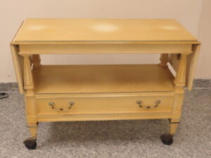 FRENCH COUNTRY PROVINCIAL SERVING CART TROLLEY TABLE 