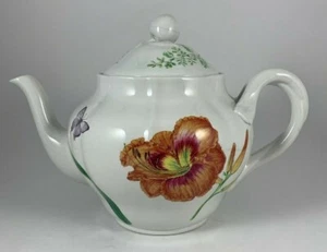 Spode English Floral Teapot For Williams-Sonoma 2006 Made In England  - Picture 1 of 9