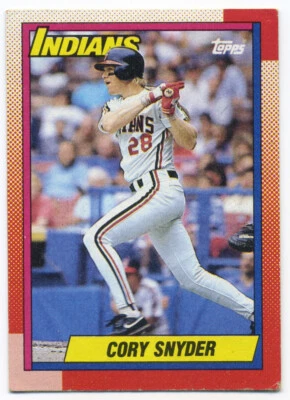 Topps Baseball Card 1990 #770 Cory Snyder - Image 1 of 2