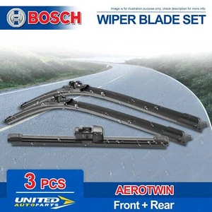 Bosch Aerotwin Plus Wiper Blade Set for Volkswagen Golf VI 5K1 10/2008-8/2013 - Picture 1 of 3