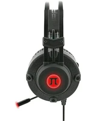 Primus Arcus 150T Wired Over-Ear Gaming Headset For PC - Black & Red - Image 1 of 4