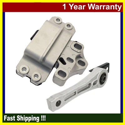 Manual Trans & Rear Torque Strut Mount For Volkswagen Tiguan 2009-2016 2.0L 2PCS - Image 1 of 4