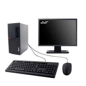 PC Lenovo ThinkCentre M920t Bildschirm 22 " Intel I3-8100 RAM 8Go SSD 480Go W11 - Bild 1 von 7