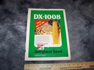 Dairyland Seed Farm / Agricultural Print Ad from Magazine Vintage 1977 - Picture 1 of 2