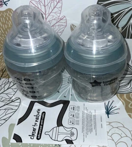 🍼 Tommee Tippee Advanced AntiColic Newborn Baby Bottle 2pcs Count 5oz🆕AS SHOWN - Picture 1 of 2