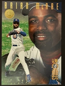 1996 Leaf Studio -Gold Press Proof Brian McRae #148 SSP - Picture 1 of 2