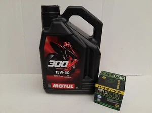 Motul 300 V 4T 15W-50 / Racing Ölfilter Ducati 750 bis 900 alle Baujahre  - Picture 1 of 1