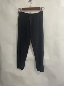 Athleta Girl Lined Joggers in Black - Girls Large Size 12 - Picture 1 of 8