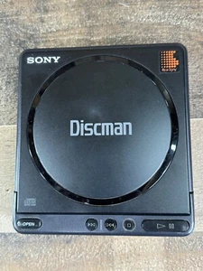 1988 Sony D-4 Discman Portable CD Player, Battery & Orig. Case Japan PARTS Only - Picture 1 of 9