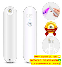 STERILIZZATORE LUCE UV PORTATILE germicida antibatterico lampada ultravioletti ✅