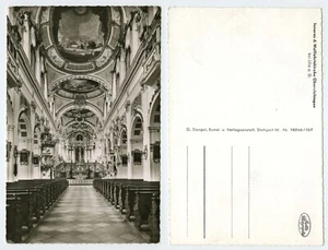 111516 - Oberelchingen - Inneres der Wallfahrtskirche - Echtfoto - alte AK - Bild 1 von 1