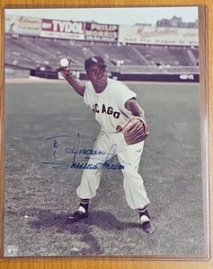 Minnie Minoso autographed 8 x 10 color photo- Chicago White Sox - Picture 1 of 1