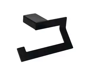 Banyetti Primo Toilet Roll Holder - Matt Black - Picture 1 of 2